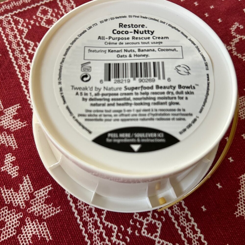 Tweak'd Rescue Cream Coco Nutty 15.75 oz Sealed New - Picture 4 of 8